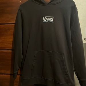 black and grey vans hoodie